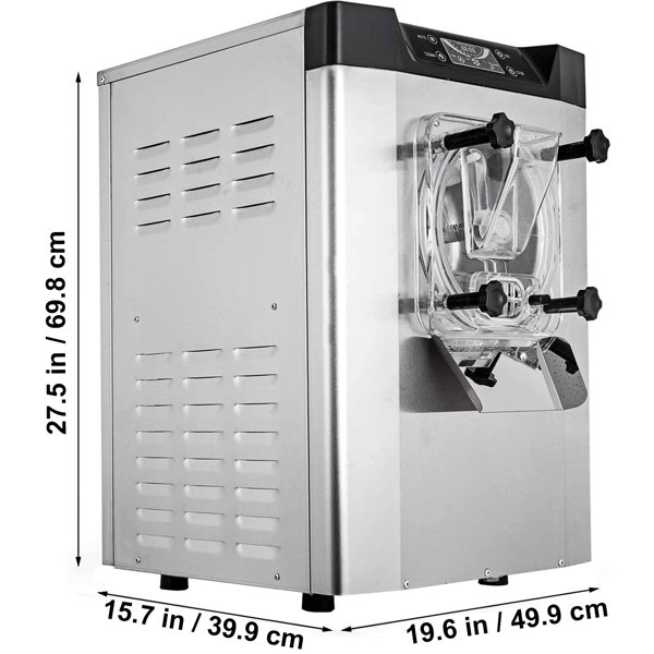 Commercial hard discount ice cream machine